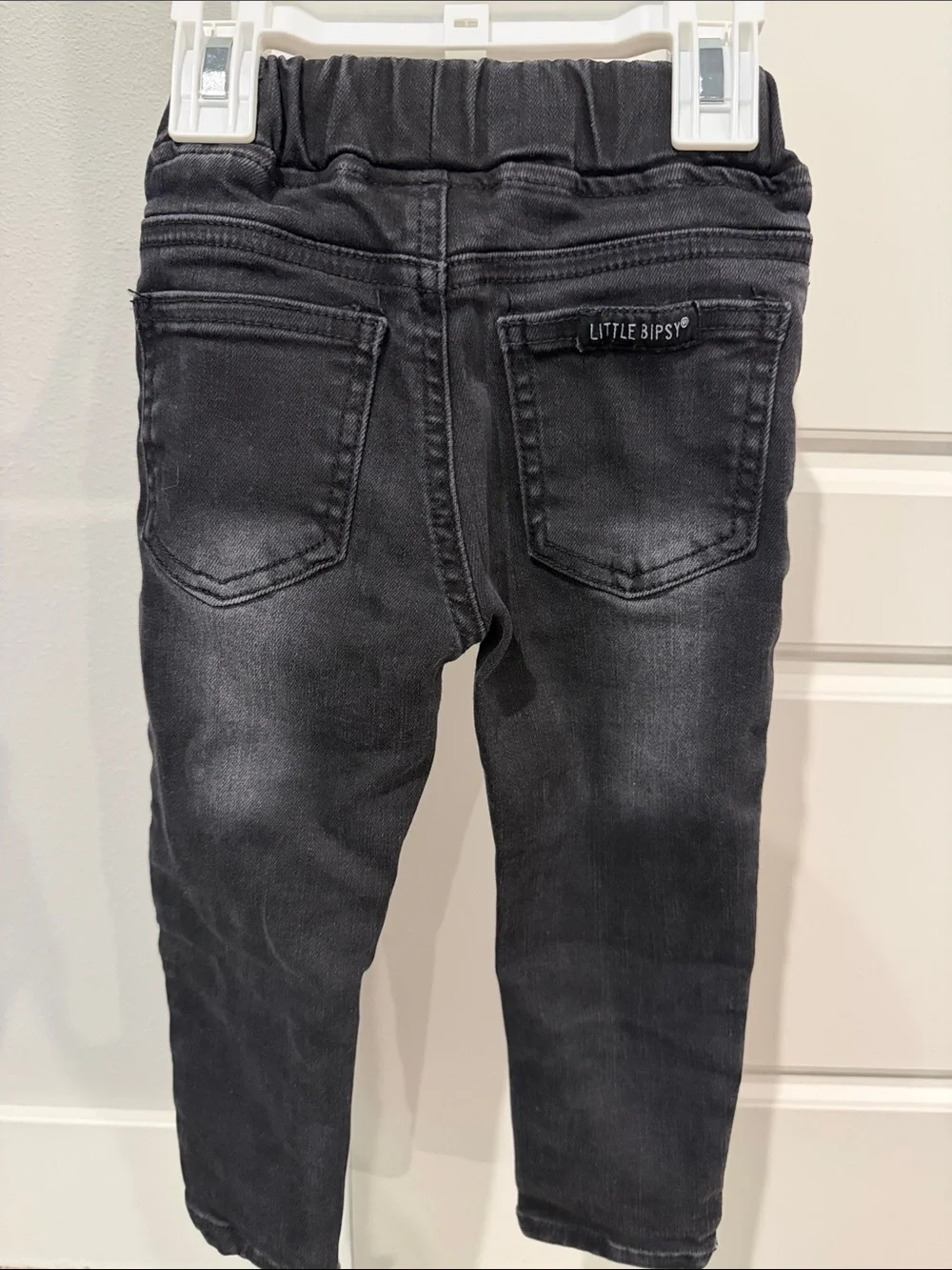 Little Bipsy Black Stretch Pull-On Jeans